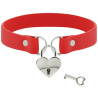 Coquette Collier Coquette Pendentif Coeur Rouge